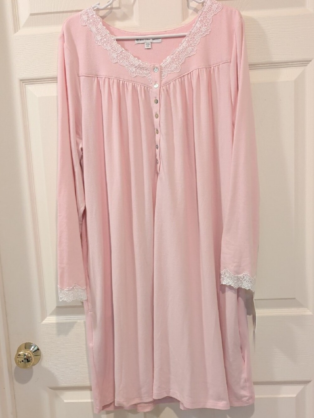 Eileen West Plus Size Dream Sweater Knit Nightgown new with tags